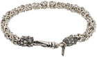 Emanuele Bicocchi Silver Byzantine Chain Bracelet