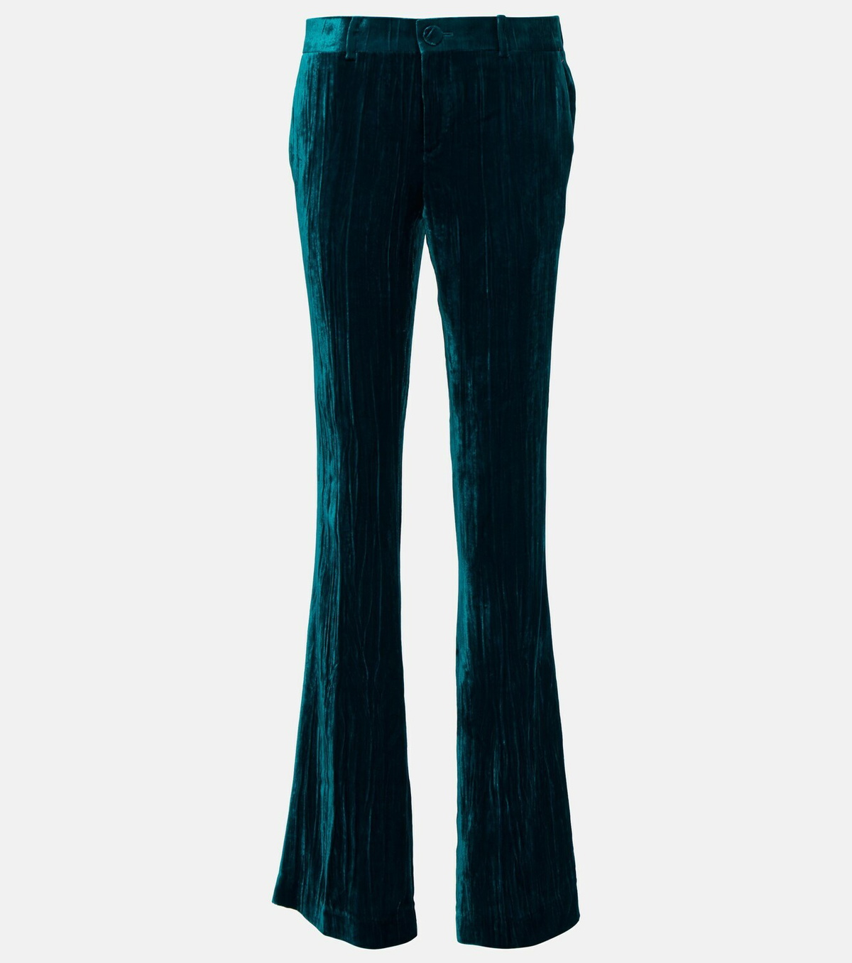 Petar Petrov Gomez low-rise slim velvet pants