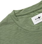 NN07 - Aspen Slub Cotton-Jersey T-Shirt - Green