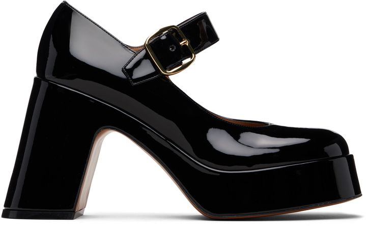 Photo: Stella McCartney Black Patent Mary Jane Heels