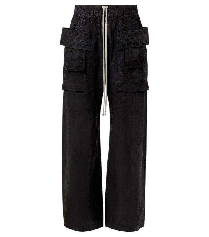 Photo: Rick Owens Cotton jersey sweatpants