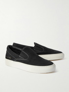 Common Projects - Suede Slip-On Sneakers - Black