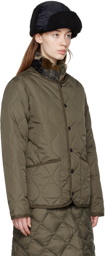 TAION Khaki Military Down Jacket