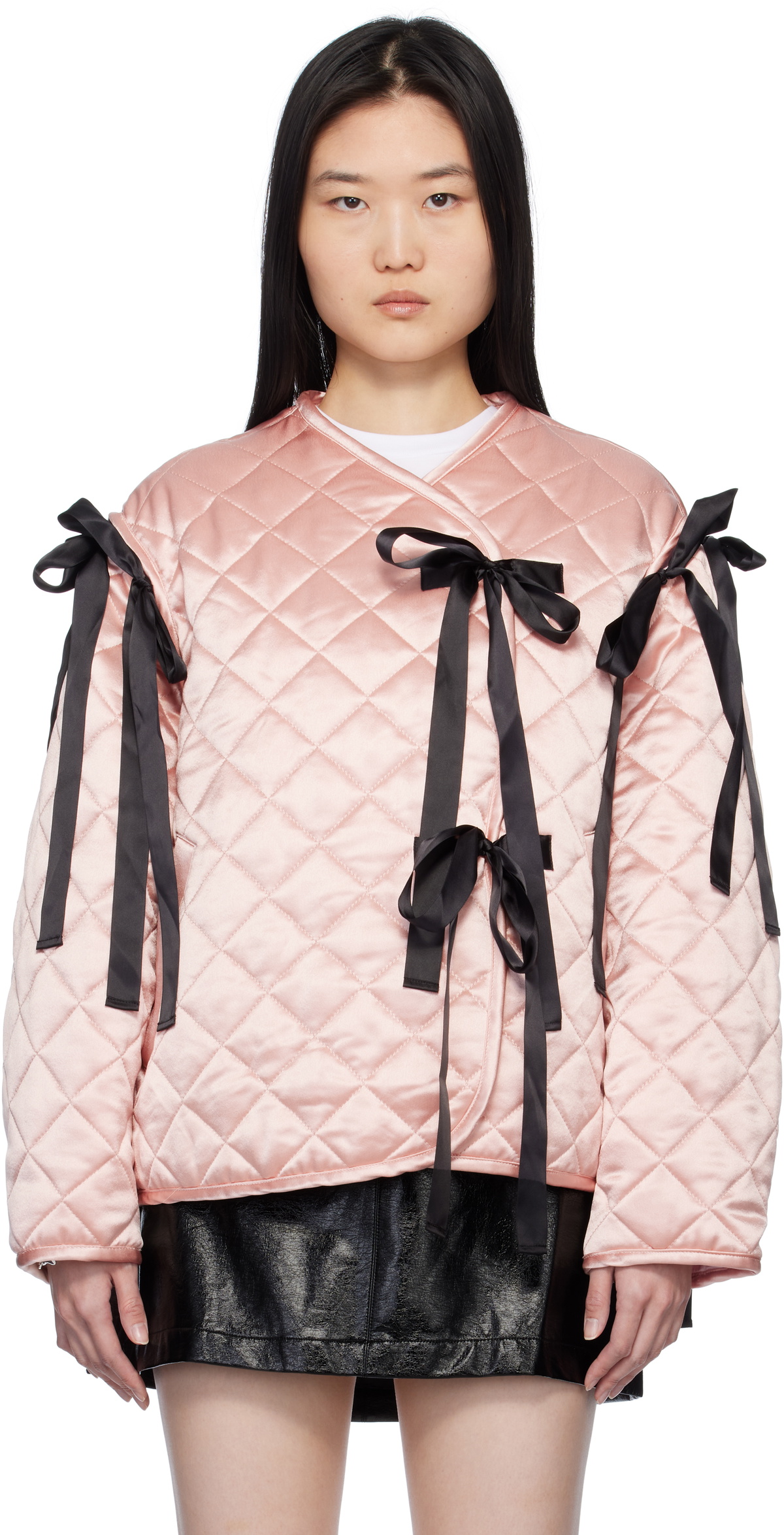 Sandy Liang Beige Panda Jacket Sandy Liang