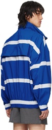 JW Anderson Blue Striped Track Jacket
