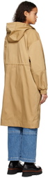 Hugo Tan Drawstring Coat