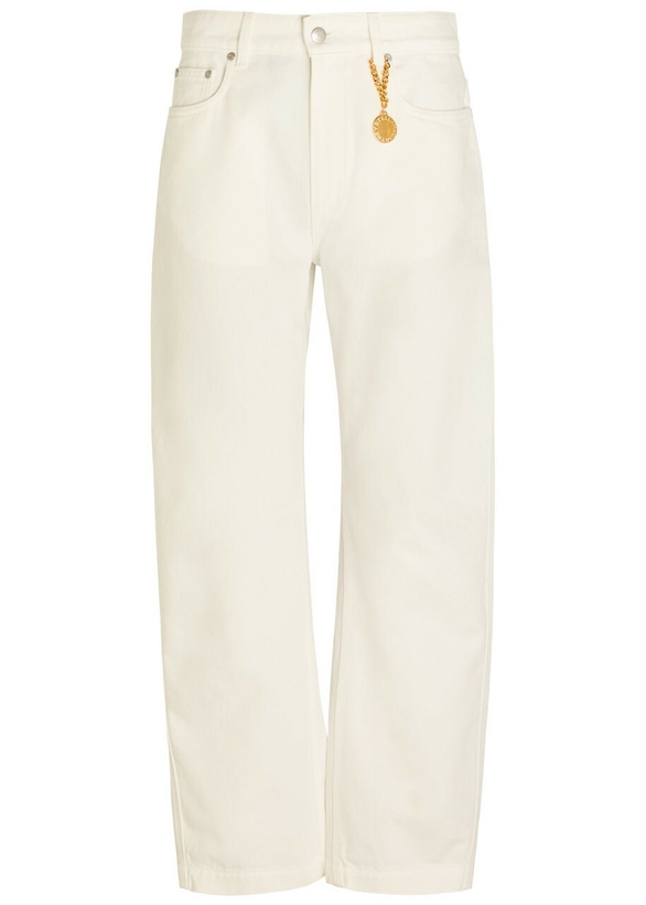 Photo: Stella Mccartney Barrel-leg Jeans White