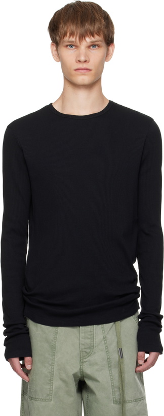 Photo: Ann Demeulemeester Black Greg Long Sleeve T-shirt