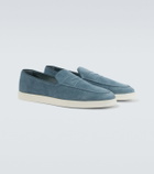 Church's Pebbles suede penny loafers