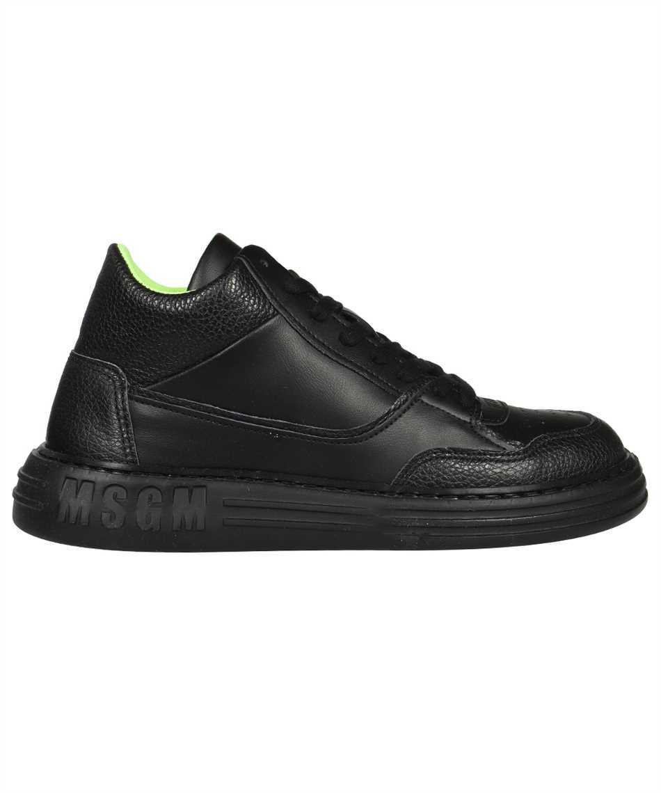 MSGM Black and White Gradient Z-Running Sneakers MSGM MSGM Black and White Gradient Z-Running Sneakers MSGM