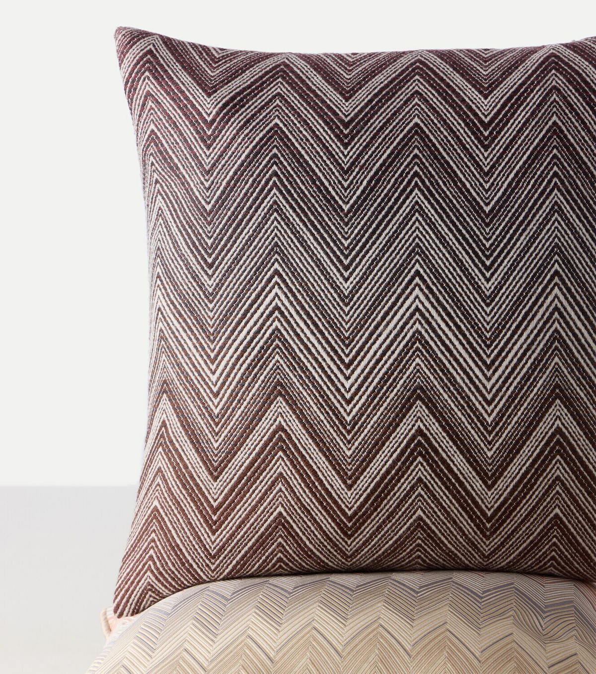 Missoni Timmy Zigzag wool cushion