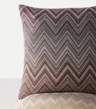 Missoni Timmy Zigzag wool cushion
