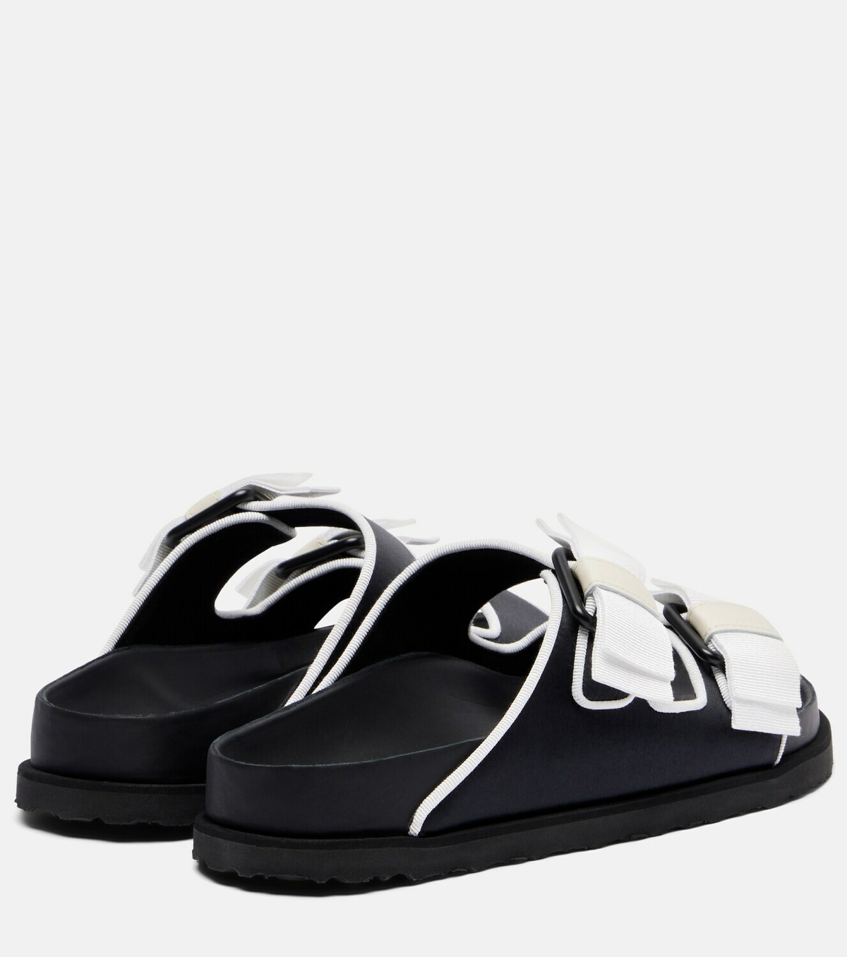 Birkenstock 1774 Arizona bow-detail satin sandals