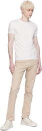 ZEGNA Off-White Round Neck T-Shirt