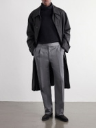 Stòffa - Straight-Leg Wool-Twill Trousers - Gray