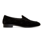 Giuseppe Zanotti Black Suit Cut 15 Loafers