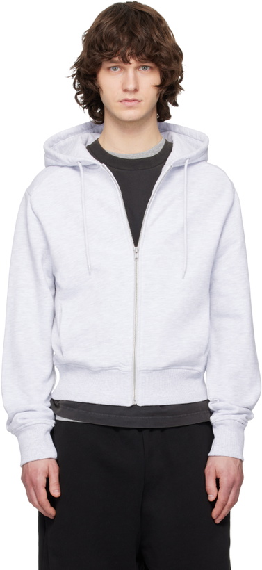 Photo: Entire Studios Gray Slim Zip Up Hoodie