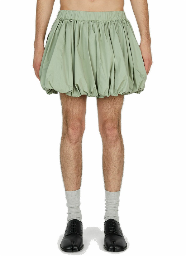 Photo: Aaron Esh - Puff Skirt in Green