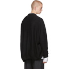 Loewe Black Keith Vaughan Edition Silly Sausage Sweater