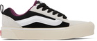 Vans Off-White & Black Knu Skool Vlt LX Sneakers