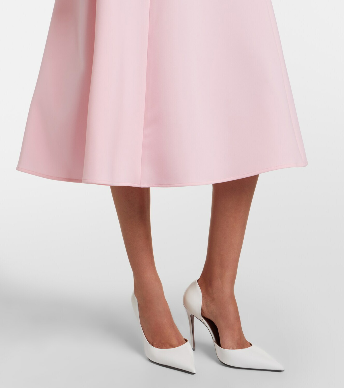 Carolina Herrera Bow-detail crêpe midi dress