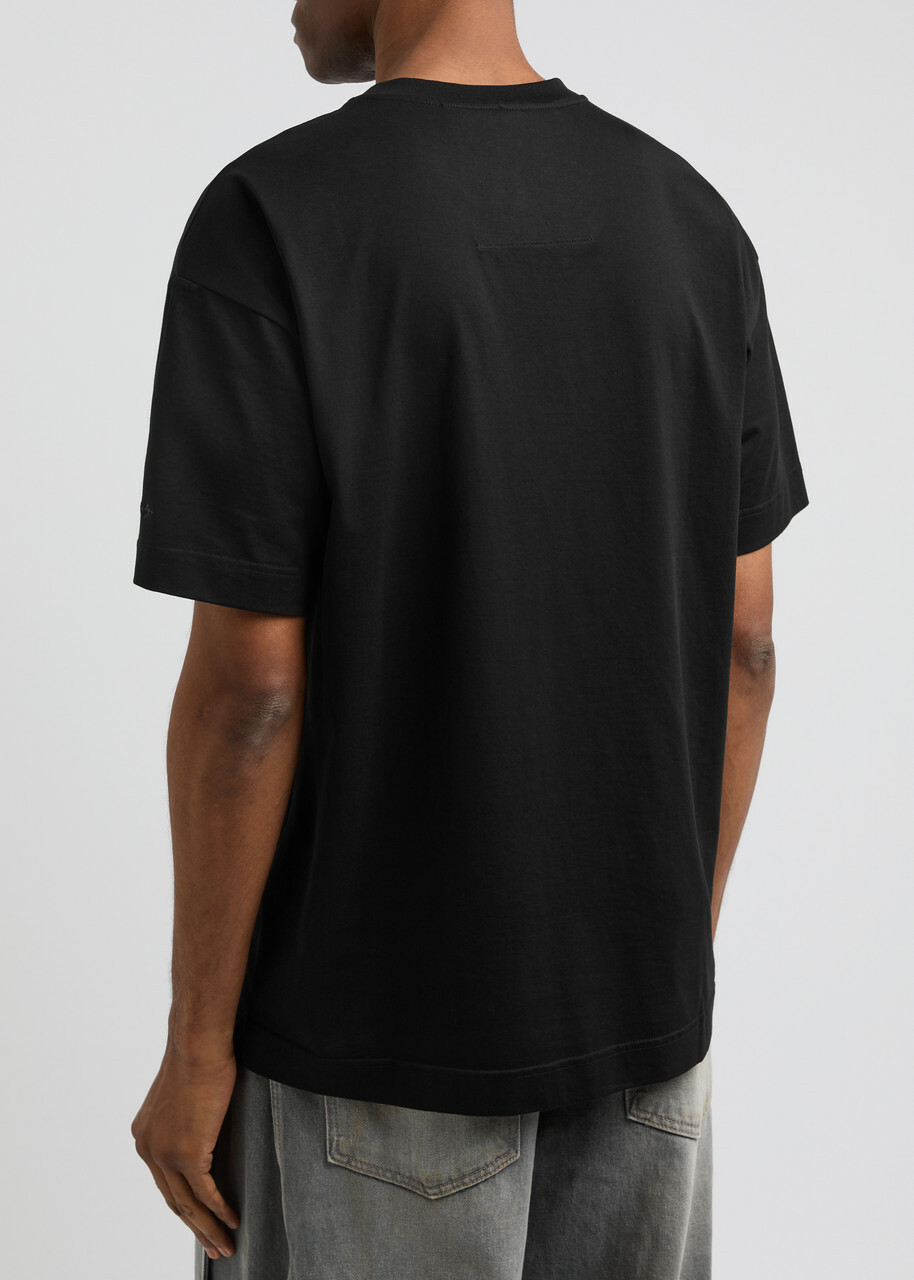 Givenchy Logo-print Cotton T-shirt Black Givenchy