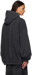 VETEMENTS Black 'Paris XXXL' Hoodie