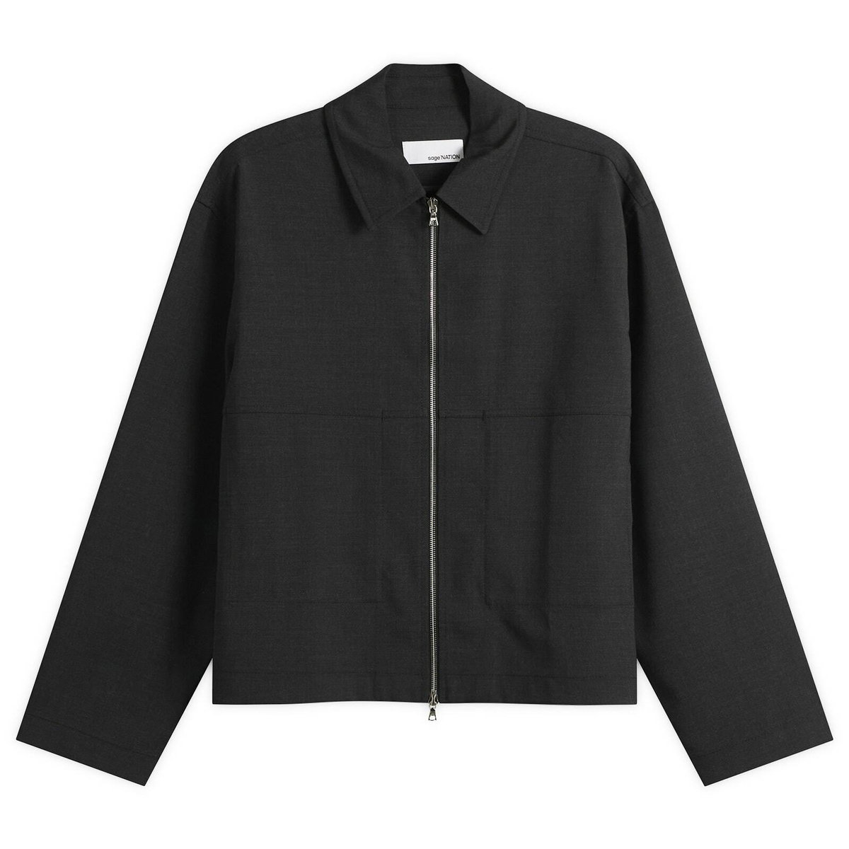 【新品】sage NATION ZUSHI JACKET ブラック タグ付 SAGE NATION Black Zushi Jacket SAGE NATION