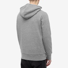 A.P.C. Men's A.P.C Leonard Logo Hoody in Heathered Grey