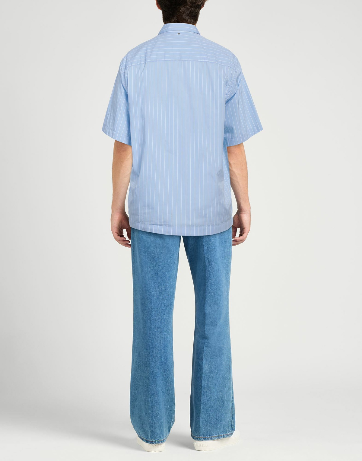 Oamc Mens Shirt Sky in Blue