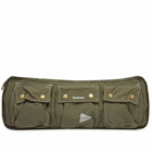 Barbour x and wander Waist Bag in Khaki