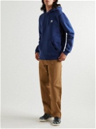 adidas Originals - Adicolor Essentials Cotton-Blend Jersey Hoodie - Blue