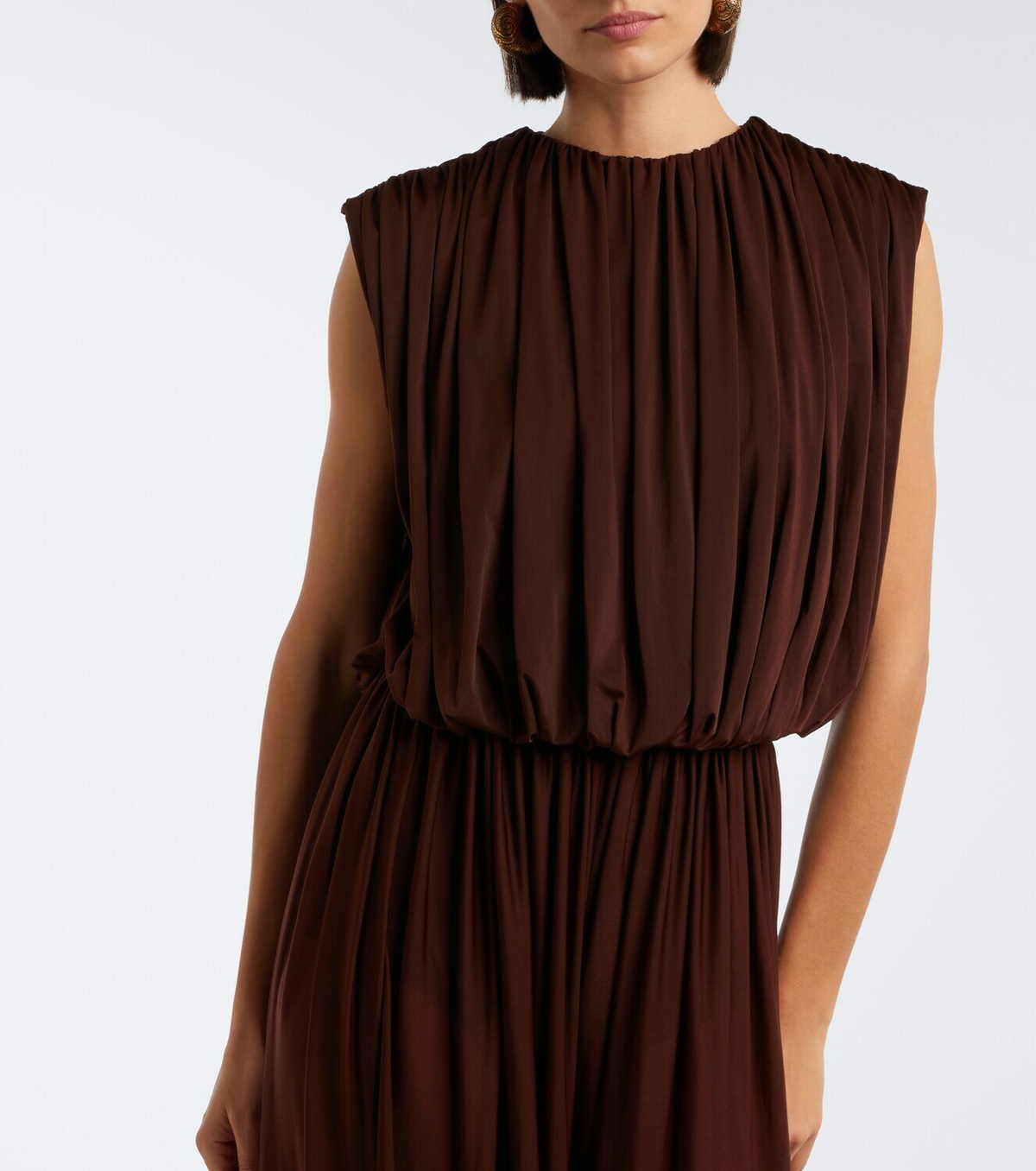 Cala de la Cruz Stone draped top