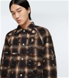 Givenchy - Destroyed quilted overshirt