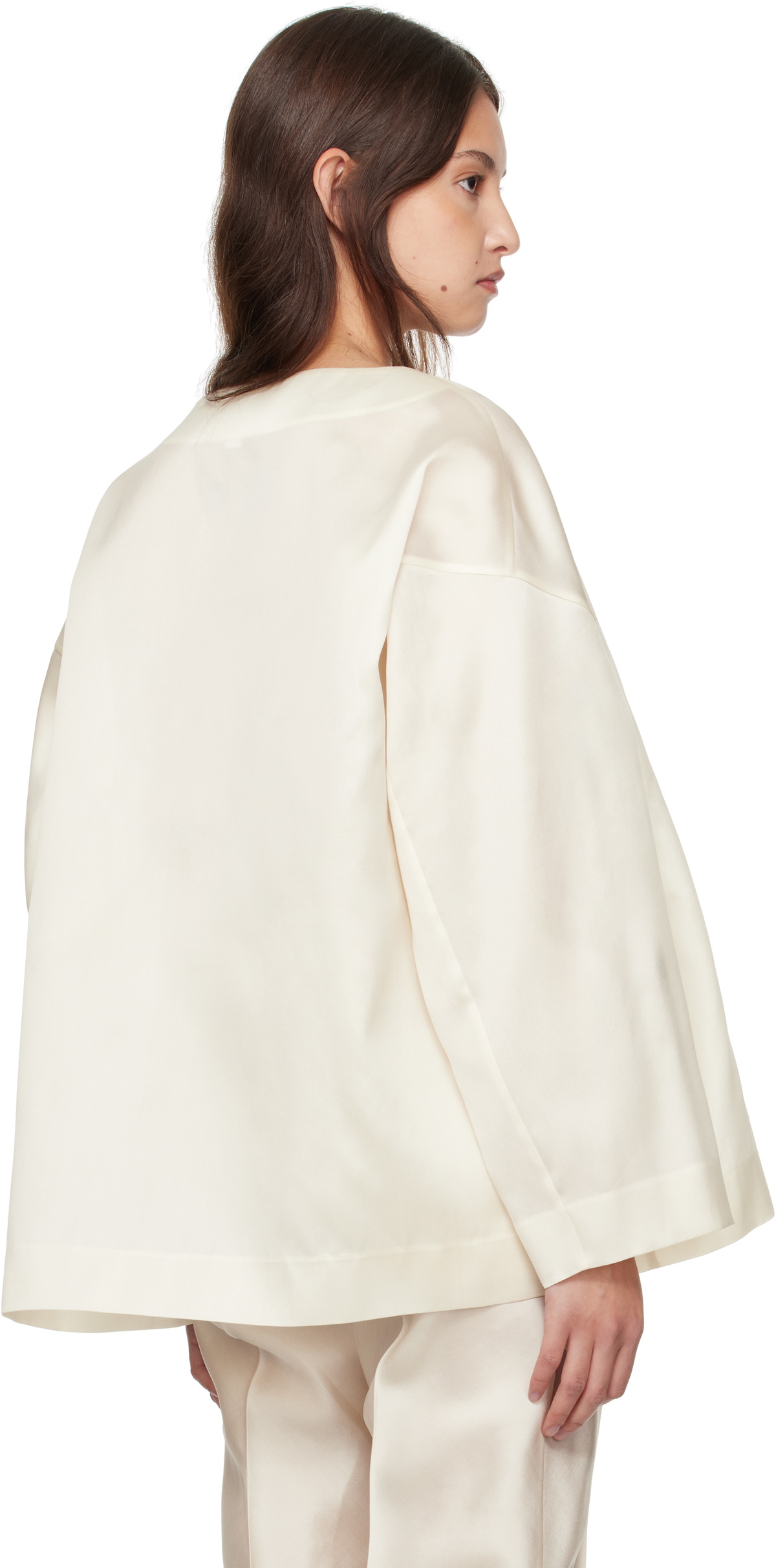 GIA STUDIOS Off-White Claire Blouse