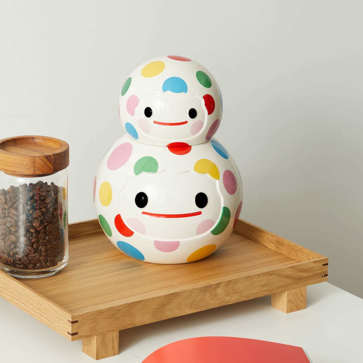 Home Studyo x FriendsWithYou Buddy Chub Cookie Jar in Multi 