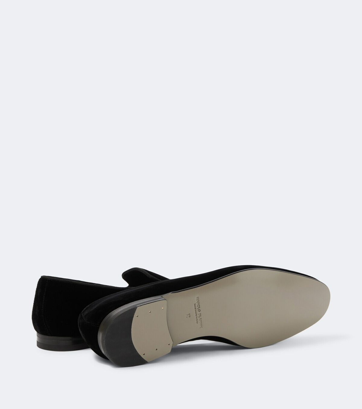 Manolo Blahnik Mario velvet loafers