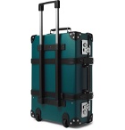 Globe-Trotter - Chelsea Garden 20" Leather-Trimmed Carry-On Suitcase - Blue