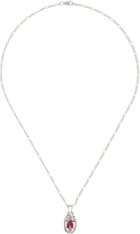 Alec Doherty Silver Oval One Necklace