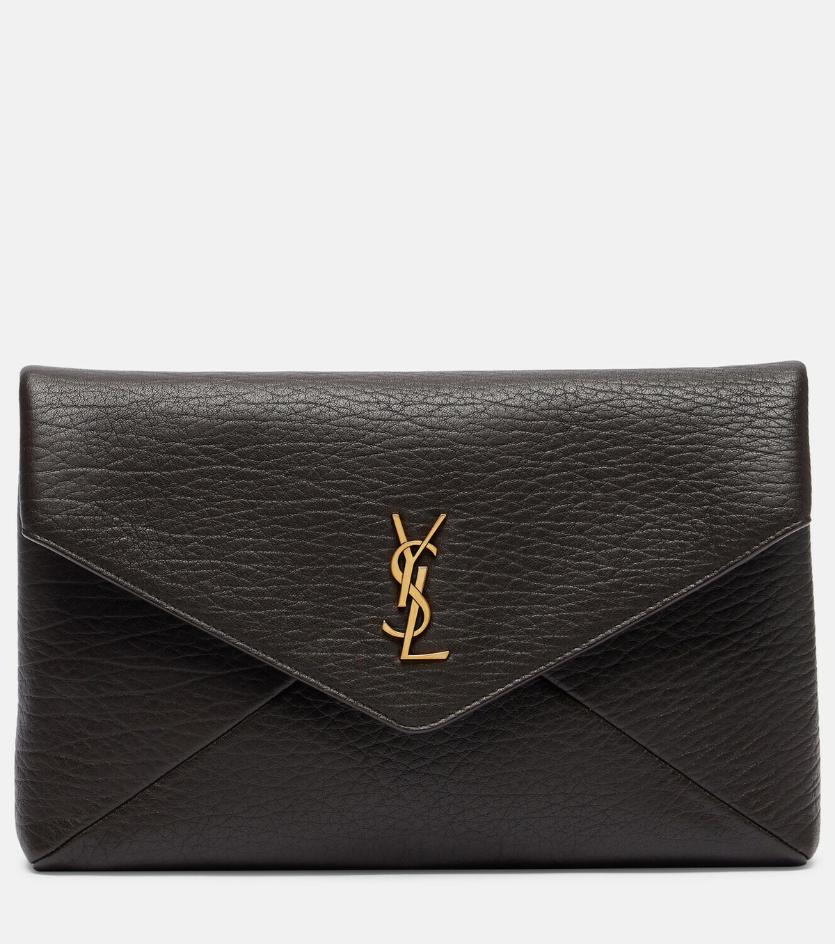 Saint Laurent Cassandre leather pouch