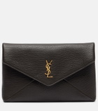 Saint Laurent Cassandre leather pouch