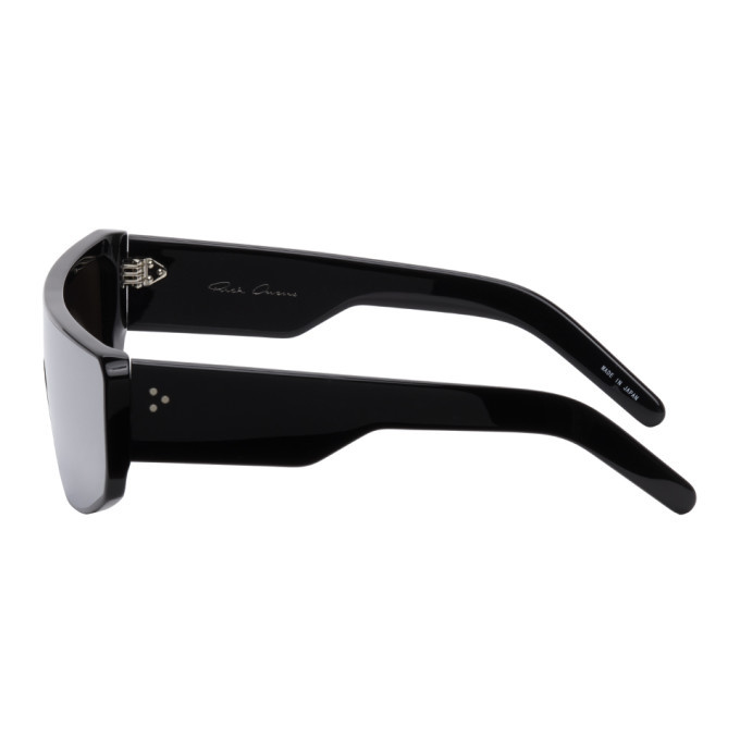 Rick Owens Black and Silver Peforma Sunglasses Rick Owens Rick Owens Black and Silver Peforma Sunglasses Rick Owens