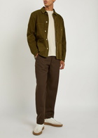 PS Paul Smith Chore Stretch-cotton Overshirt Green