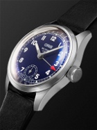 Oris - Big Crown Pointer Date Automatic 38mm Stainless Steel and Leather Watch, Ref. No. 01 403 7776 4065-07 5 19 11
