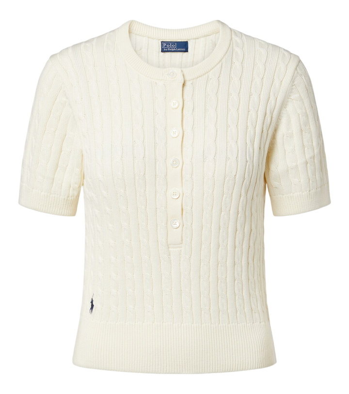 Photo: Polo Ralph Lauren Cable-knit cotton sweater