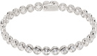 Hatton Labs Silver Round Tennis Bracelet
