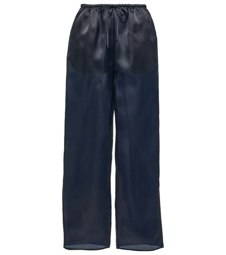 Photo: Toteme Silk organza wide-leg pants