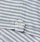 rag & bone - Classic Air Striped Linen-Blend T-Shirt - Blue