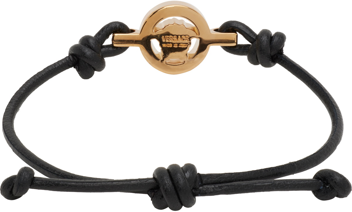 Versace Medusa '95 Leather Bracelet