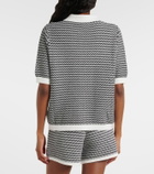 Varley Gaelle chevron cotton cardigan